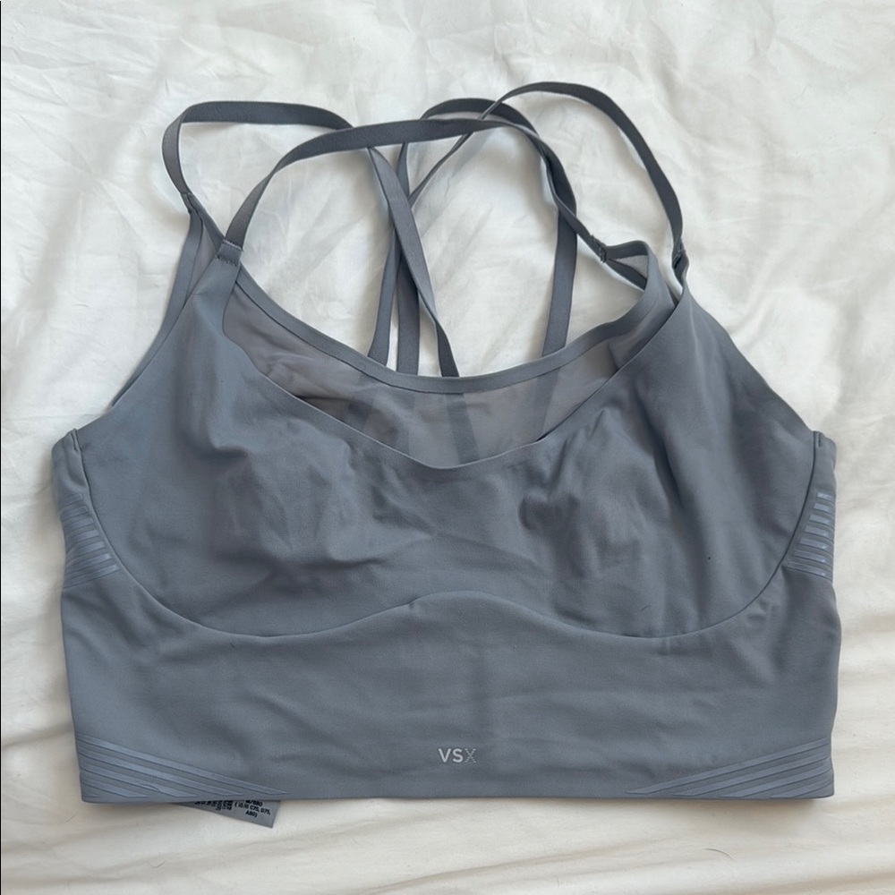 VSX light gray Sports Bra